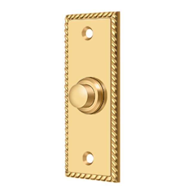 Deltana BBSR333 Bell Button, Rectangular With Rope Pattern - Parent