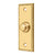 Deltana BBSR333 Bell Button, Rectangular With Rope Pattern - Parent