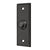 Deltana BBSR333 Bell Button, Rectangular With Rope Pattern