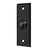 Deltana BBSR333 Bell Button, Rectangular With Rope Pattern