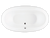 Bain Ultra BBSUOFP0N BALNEO 72 x 40 FREESTANDING Soaking Tub Only - Parent