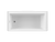 Bain Ultra BBVIRA0LT BAIN DE VILLE 66 x 32 ALCOVE Thermomasseur Air Bath Tub - Parent