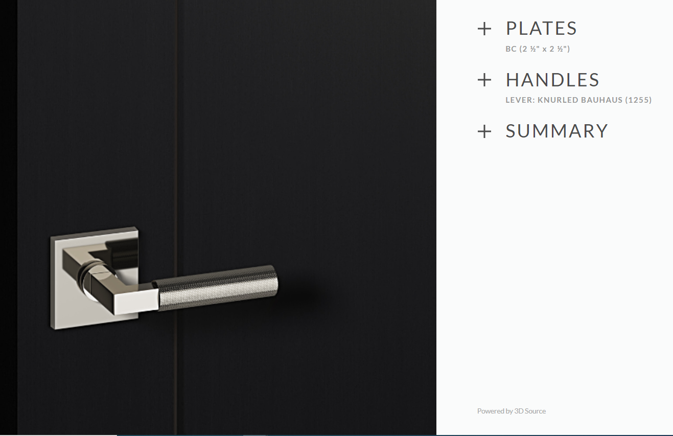 Ashley Norton BC.1255.40 Knurled Bauhaus SIngle Dummy - Parent