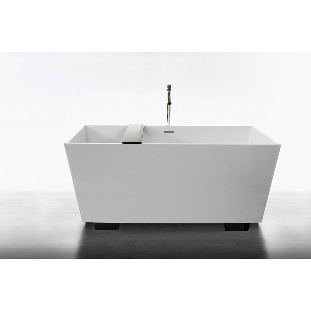 Wet Style BC0802-B-WHNT-COP Cube Bath 60 X 30 X 24.25 - Fs - Built In Nt O/F Wh Drain - Parent