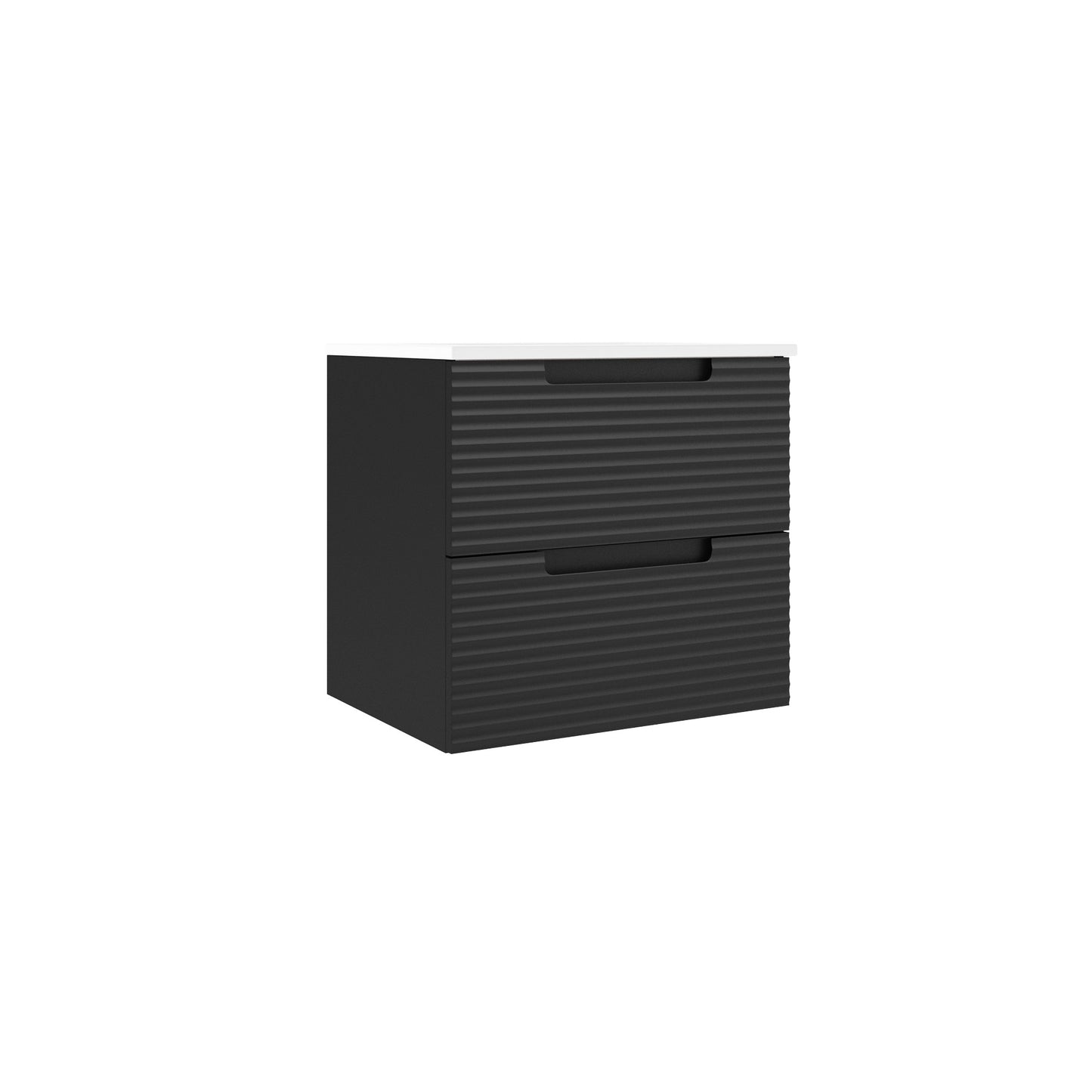 ICO Bath Coda Two Drawer Wall-Mounted Vanity