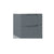 ICO Bath Coda Two Drawer Wall-Mounted Vanity