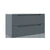 ICO Bath Coda Two Drawer Wall-Mounted Vanity