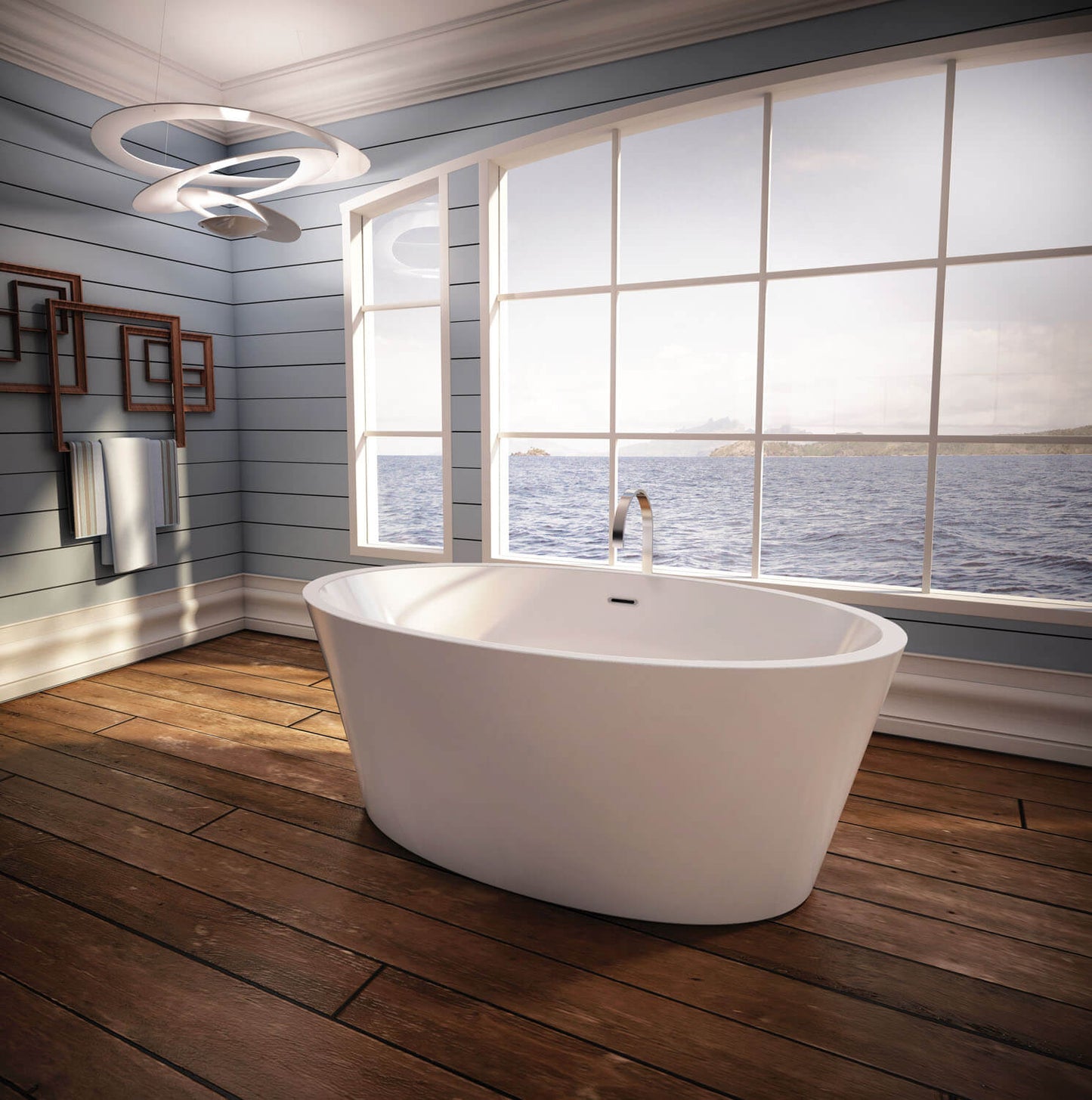 Bain Ultra BCH3OF00T CHARISM 64 x 36 FREESTANDING Thermomasseur Air Bath Tub - Parent