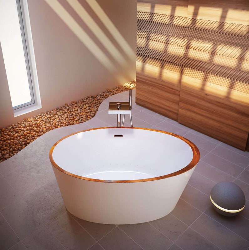 Bain Ultra BCH4OF00T CHARISM 57 x 36 FREESTANDING Thermomasseur Air Bath Tub - Parent