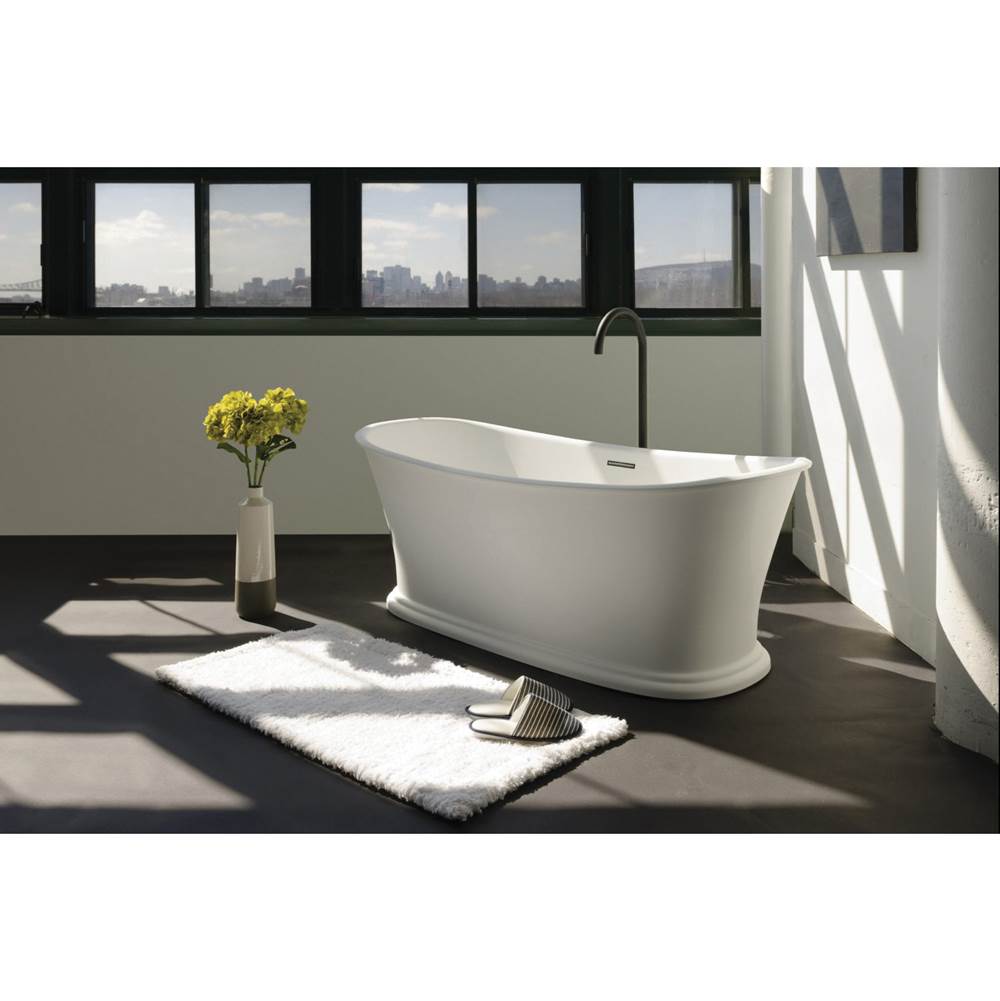 Wet Style BCLB01-WHNT Cloud Base Bath 62 X 29 7/8 X 20 7/16 - Fs - Wh Drain Nt O/F - Parent