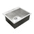 Houzer BCS-2522 Bellus 25 Inch Stainless Steel Drop-In Topmount 1-Hole Single Bowl Kitchen Sink