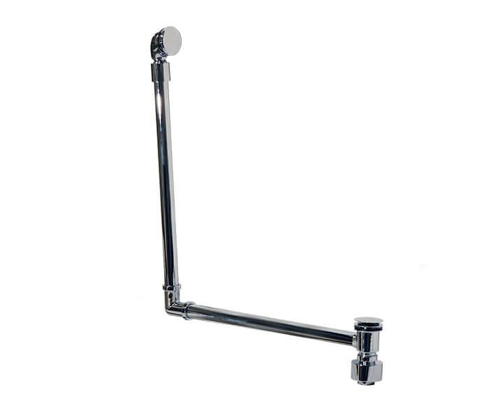 Mountain Plumbing BDEXP2-VA Exposed Direct Outlet Bath Waste Overflow with Swivel Neck EZ-Click™ Drain - Parent