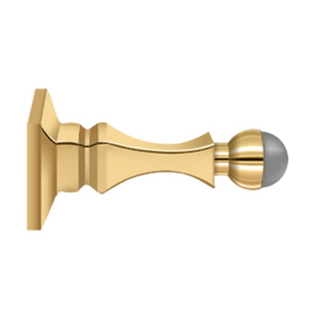 Deltana BDH35 3-1/2 Baseboard Door Bumper, HD, Solid Brass - Parent