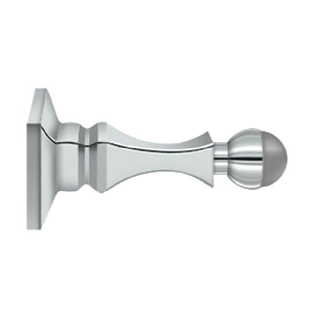 Deltana BDH35 3-1/2 Baseboard Door Bumper, HD, Solid Brass