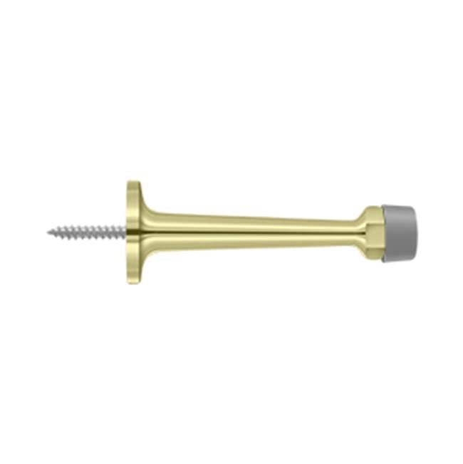 Deltana BDS30 1-3/8 Baseboard Door Bumper, Solid Brass