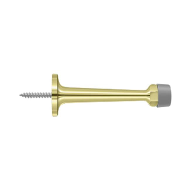Deltana BDS30 1-3/8 Baseboard Door Bumper, Solid Brass