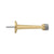Deltana BDS30 1-3/8 Baseboard Door Bumper, Solid Brass