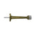 Deltana BDS30 1-3/8 Baseboard Door Bumper, Solid Brass