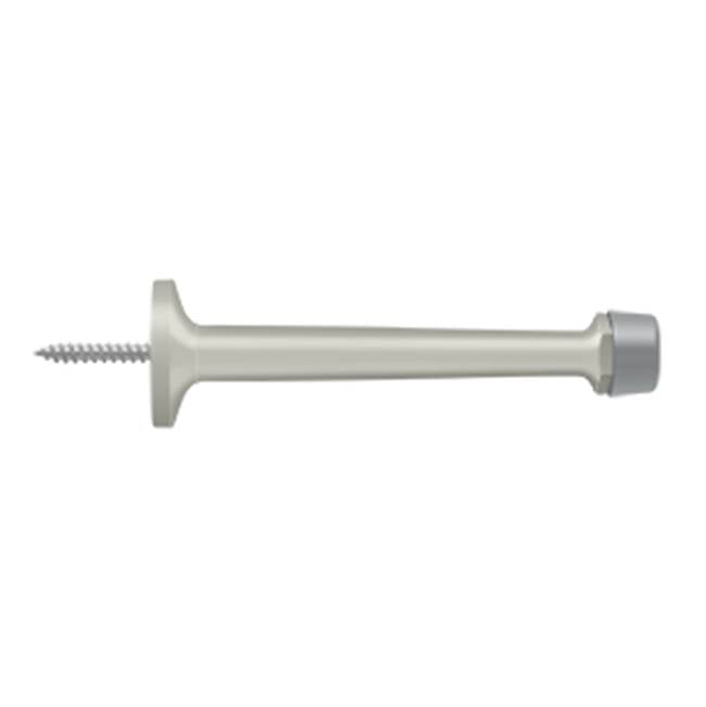 Deltana BDS425 4 Baseboard Door Bumper, Solid Brass