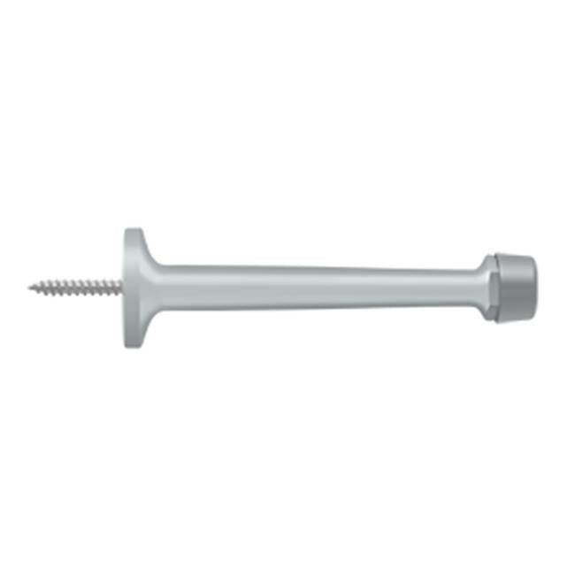 Deltana BDS425 4 Baseboard Door Bumper, Solid Brass