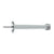 Deltana BDS425 4 Baseboard Door Bumper, Solid Brass