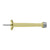 Deltana BDS425 4 Baseboard Door Bumper, Solid Brass