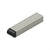 Deltana BDSR40 4 Contemporary Half-Cylinder Tip Baseboard Bumper, Solid Brass