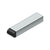 Deltana BDSR40 4 Contemporary Half-Cylinder Tip Baseboard Bumper, Solid Brass