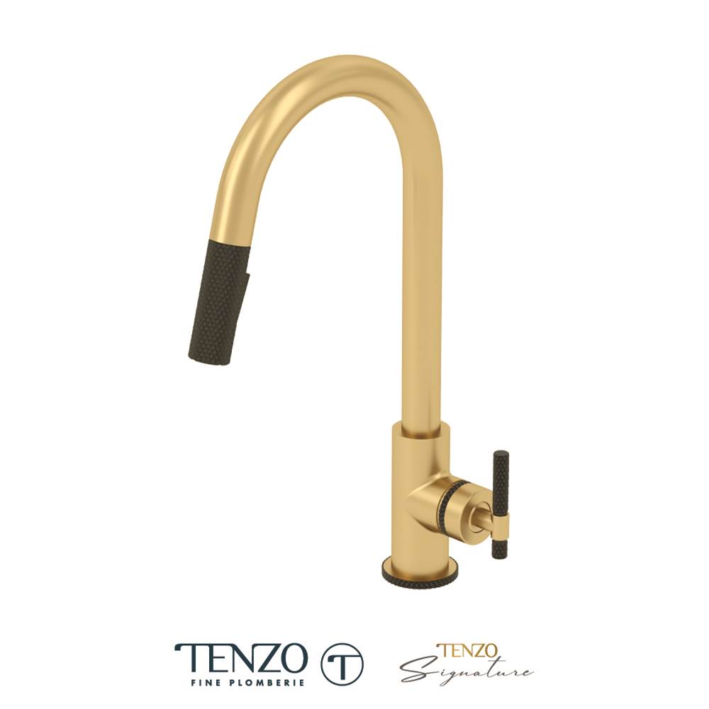 Tenzo BE130-C Single-Handle Kitchen Faucet Bellacio With Pull-Down & 2-Function Hand Shower