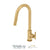 Tenzo BE130-C Single-Handle Kitchen Faucet Bellacio With Pull-Down & 2-Function Hand Shower - Parent