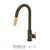 Tenzo BE130-C Single-Handle Kitchen Faucet Bellacio With Pull-Down & 2-Function Hand Shower