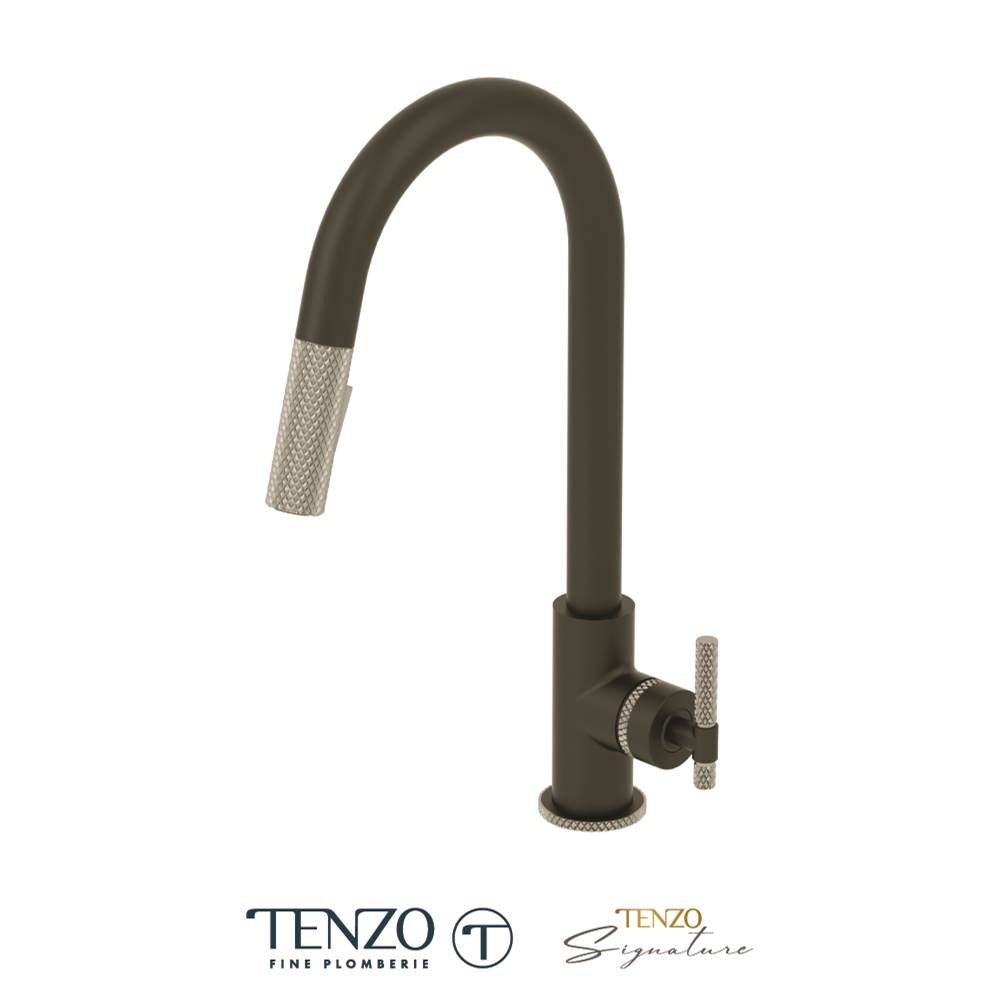 Tenzo BE130-C Single-Handle Kitchen Faucet Bellacio With Pull-Down & 2-Function Hand Shower