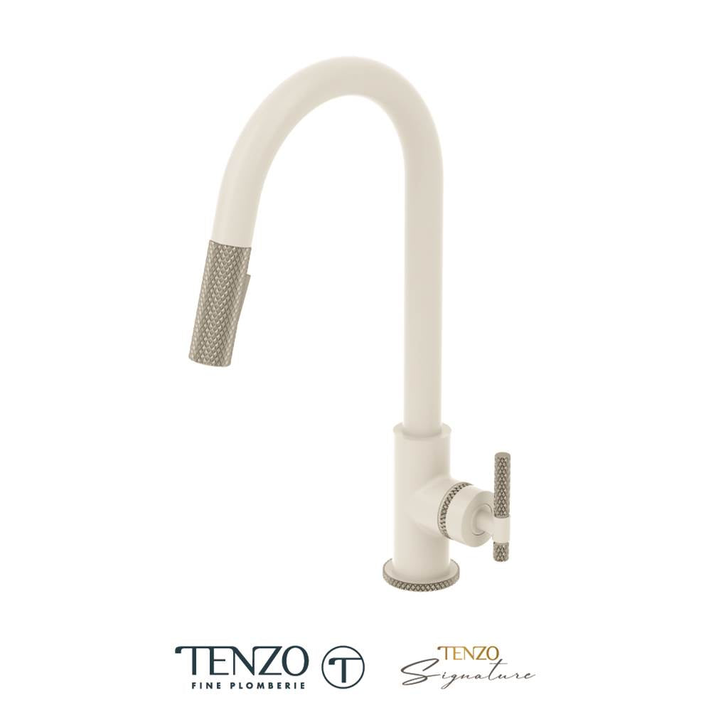 Tenzo BE130-C Single-Handle Kitchen Faucet Bellacio With Pull-Down & 2-Function Hand Shower