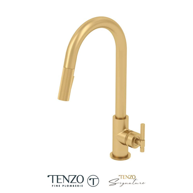Tenzo BE130-F Single-Handle Kitchen Faucet Bellacio With Pull-Down & 2-Function Hand Shower - Parent