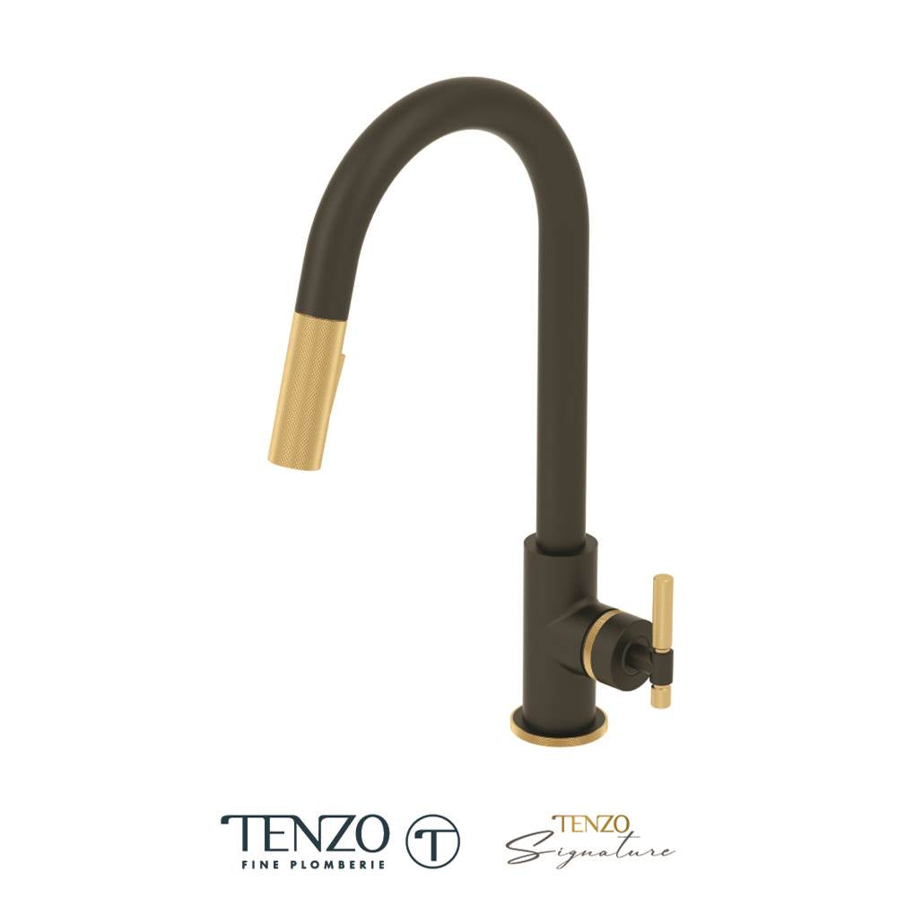 Tenzo BE130-F Single-Handle Kitchen Faucet Bellacio With Pull-Down & 2-Function Hand Shower