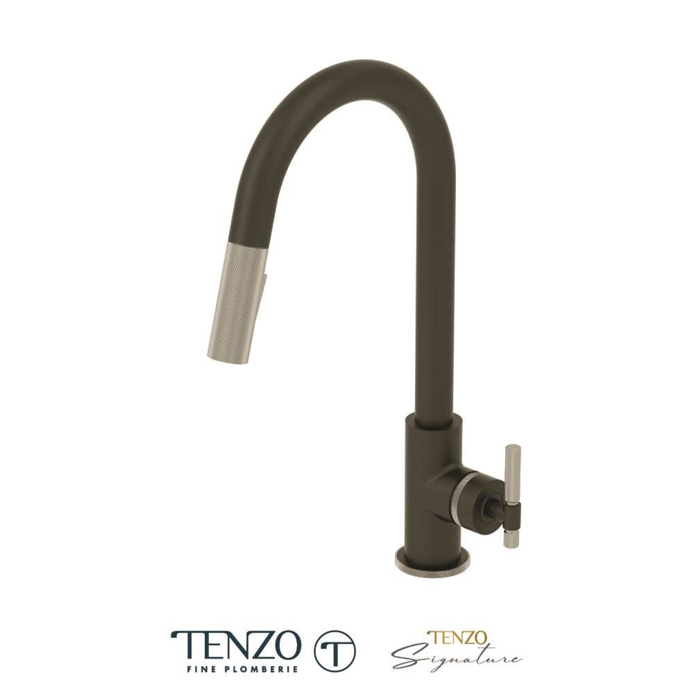 Tenzo BE130-F Single-Handle Kitchen Faucet Bellacio With Pull-Down & 2-Function Hand Shower