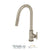Tenzo BE130-F Single-Handle Kitchen Faucet Bellacio With Pull-Down & 2-Function Hand Shower