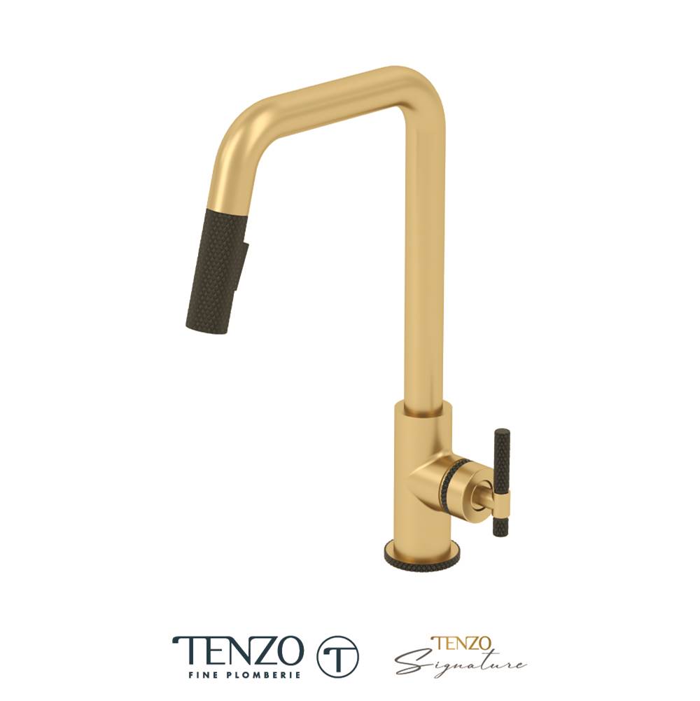 Tenzo BE131-C Single-Handle Kitchen Faucet Bellacio With Pull-Down & 2-Function Hand Shower