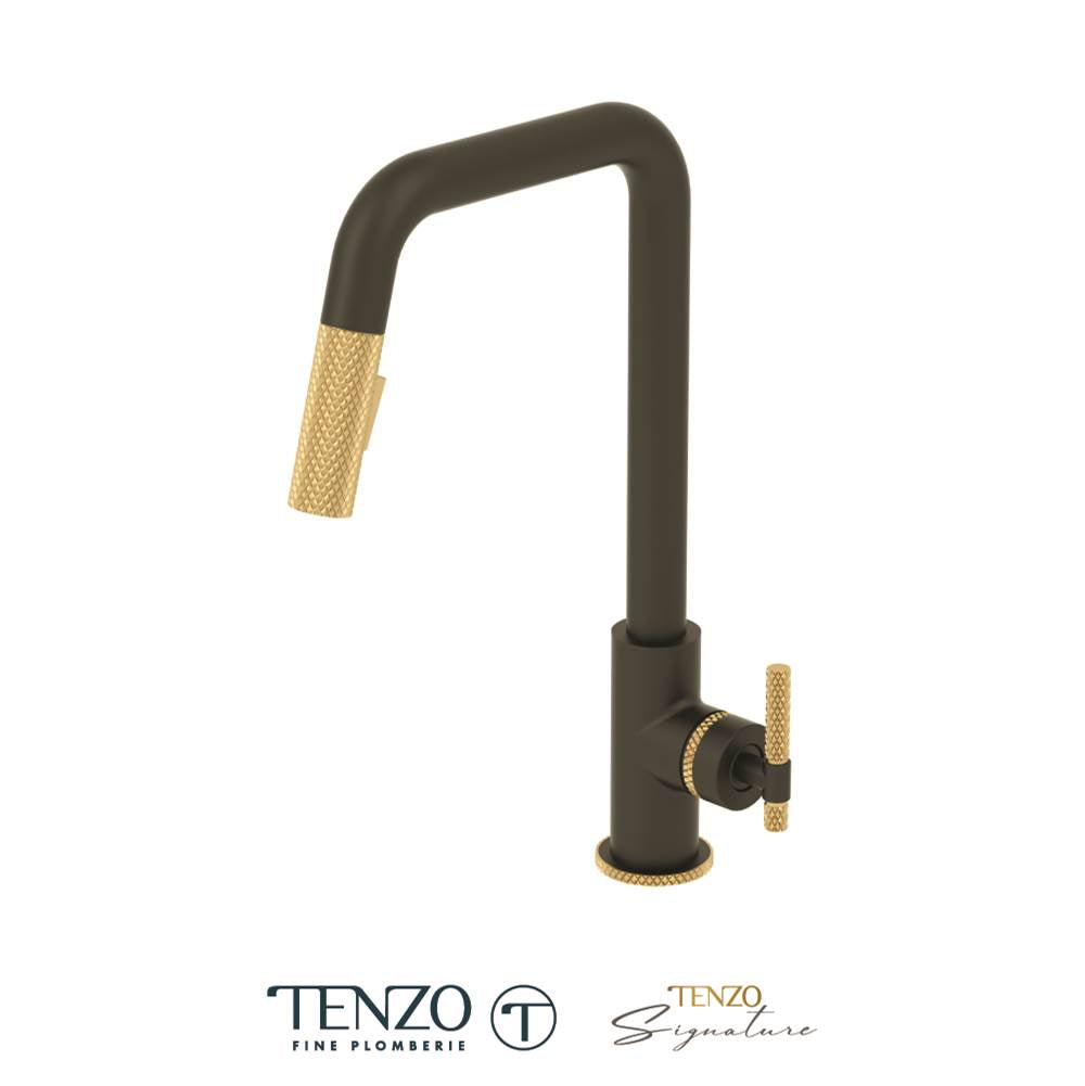 Tenzo BE131-C Single-Handle Kitchen Faucet Bellacio With Pull-Down & 2-Function Hand Shower
