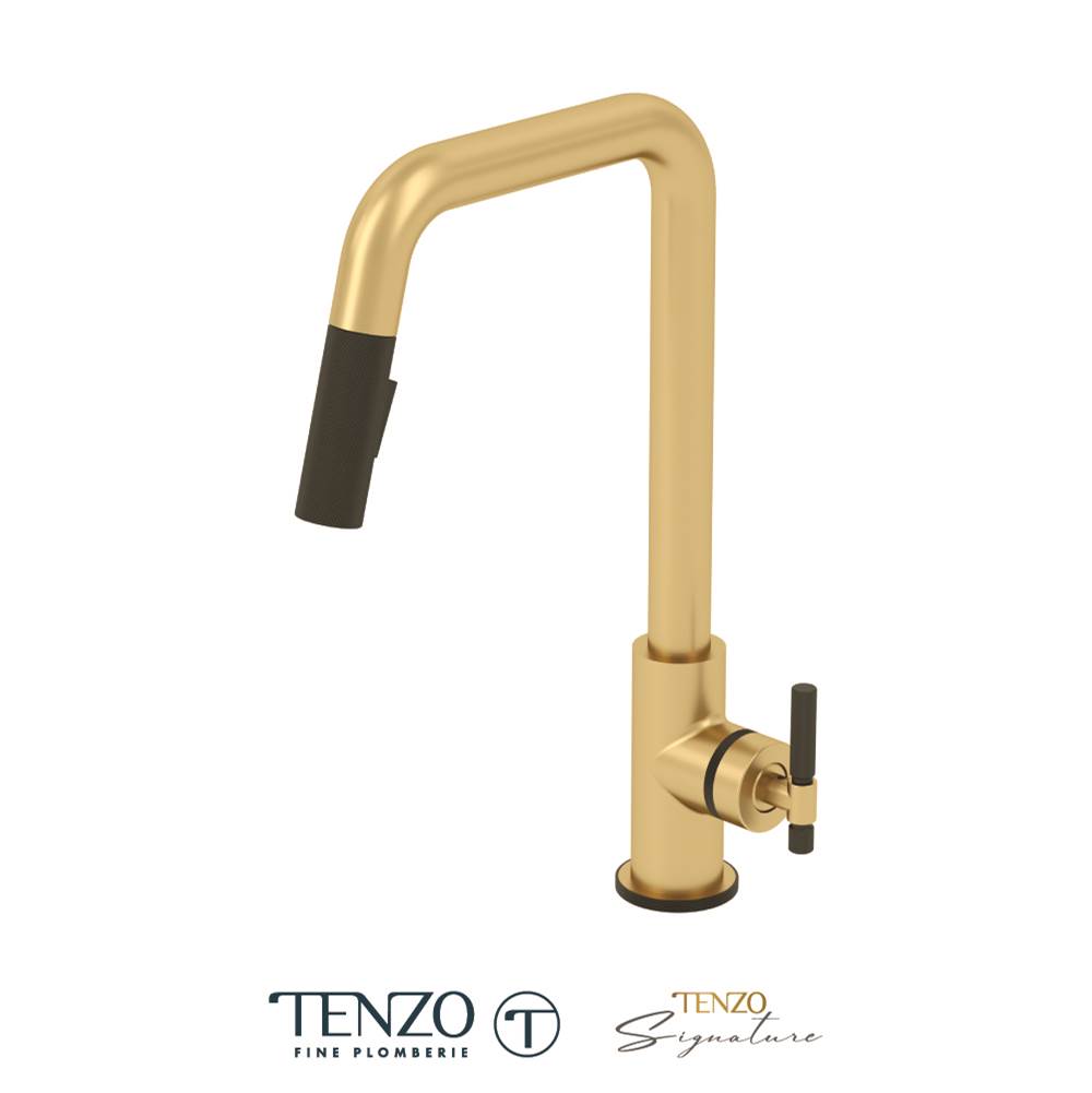 Tenzo BE131-F Single-Handle Kitchen Faucet Bellacio With Pull-Down & 2-Function Hand Shower