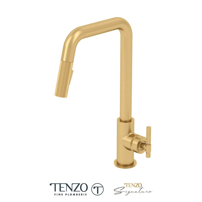 Tenzo BE131-F Single-Handle Kitchen Faucet Bellacio With Pull-Down & 2-Function Hand Shower - Parent