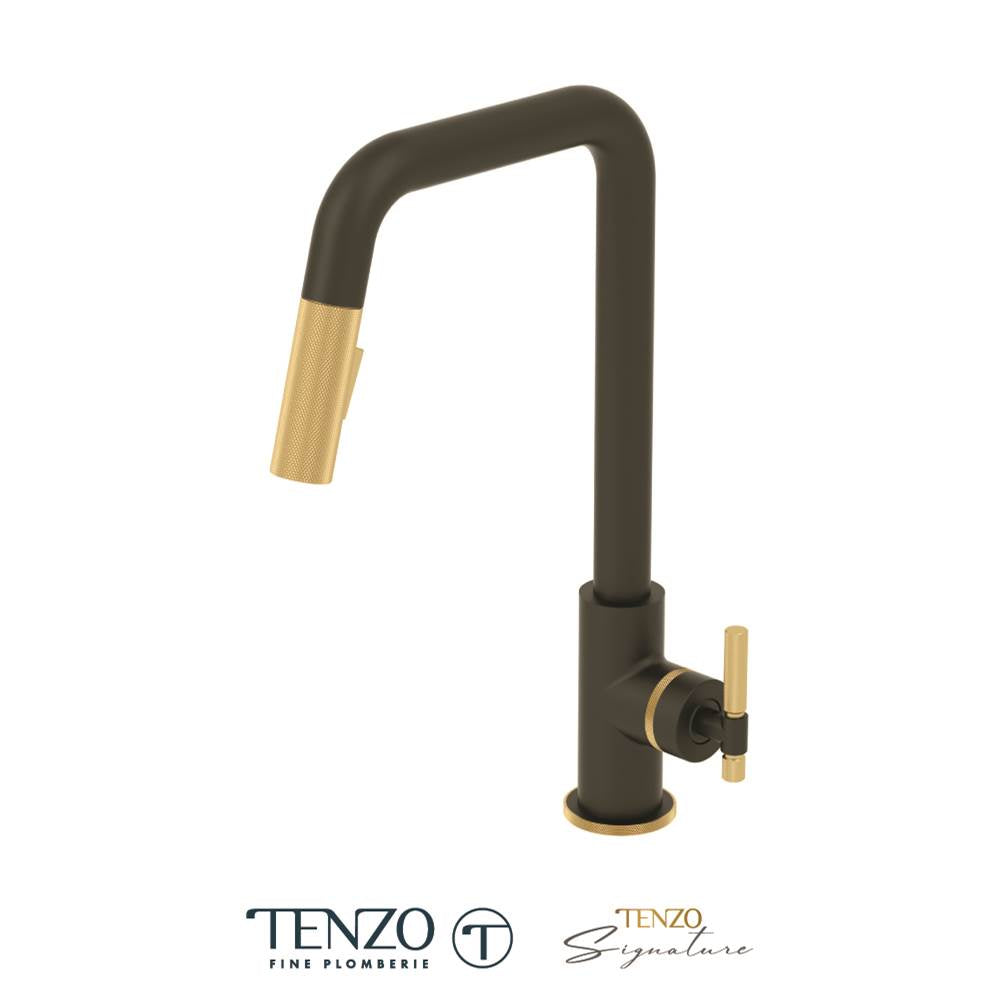 Tenzo BE131-F Single-Handle Kitchen Faucet Bellacio With Pull-Down & 2-Function Hand Shower