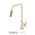Tenzo BE131-F Single-Handle Kitchen Faucet Bellacio With Pull-Down & 2-Function Hand Shower