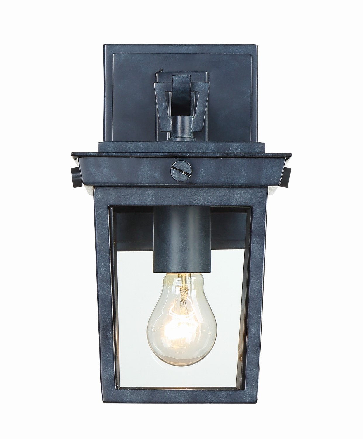 Crystorama BEL-A8061-GE Belmont 1 Light Outdoor Wall Mount - Graphite