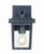 Crystorama BEL-A8061-GE Belmont 1 Light Outdoor Wall Mount - Graphite