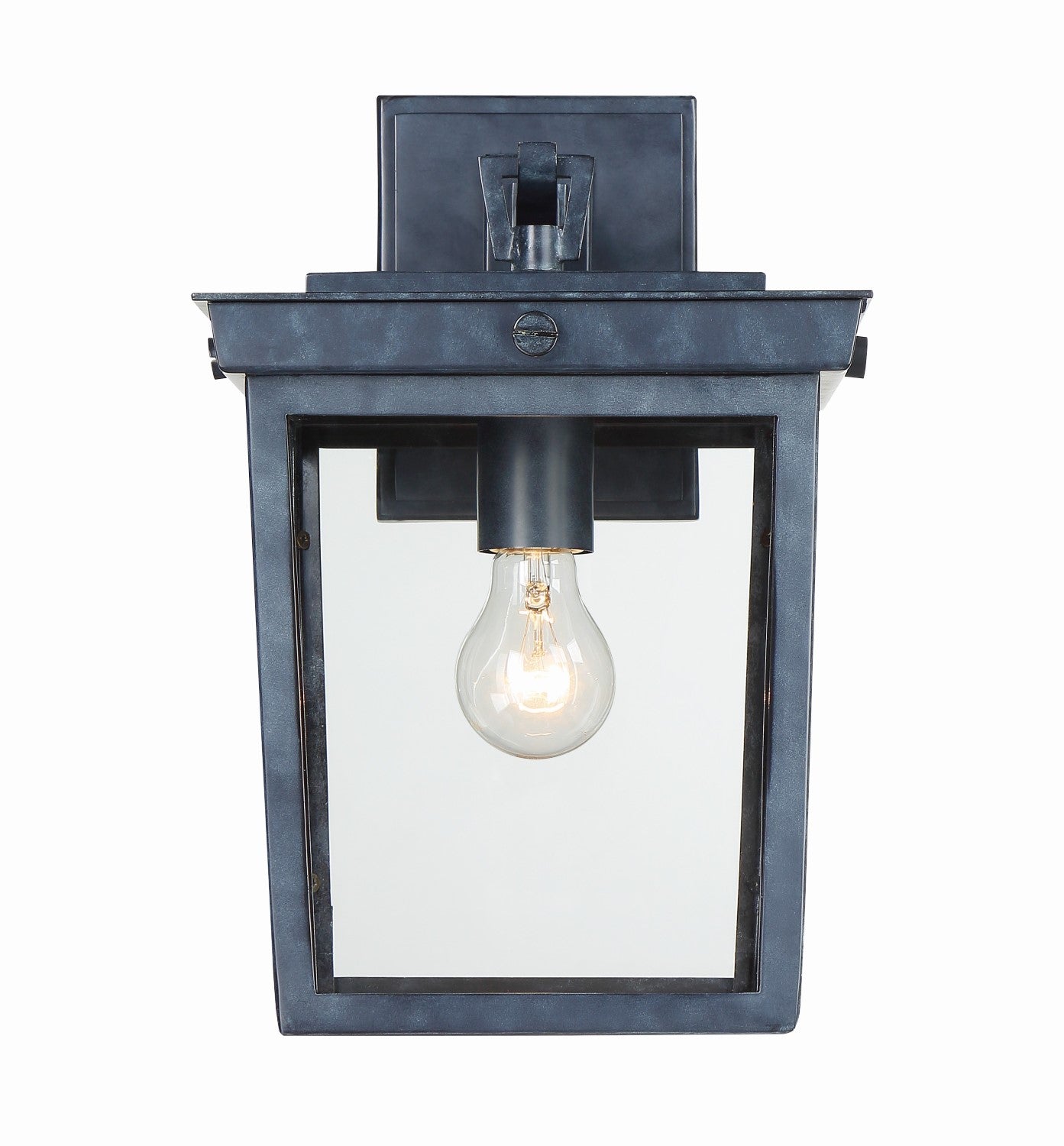 Crystorama BEL-A8062-GE Belmont 1 Light Outdoor Wall Mount - Graphite