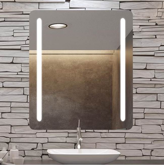 Electric Mirror Bella with AVA Lighted Mirror