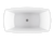 Bain Ultra BEVKRF00T EVANESCENCE 66 x 34 FREESTANDING Thermomasseur Air Bath Tub - Parent
