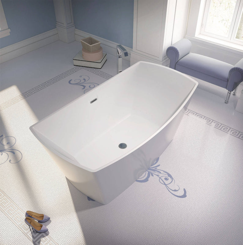 Bain Ultra BEVKRF00T EVANESCENCE 66 x 34 FREESTANDING Thermomasseur Air Bath Tub - Parent