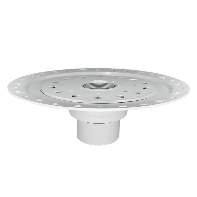 Infinity Drain BFP 22 Bonded Flange PVC Drain 2" Throat, 2", 3", & 4" Outlet